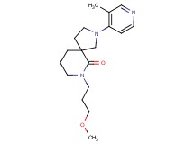 7-(3-methoxypropyl)-2-(3-methylpyridin-4-yl)-2,7-diazaspiro[4.5]decan-6-one