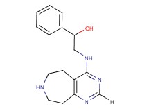 1-phenyl-2-(6,7,8,9-tetrahydro-5H-pyrimido[4,5-d]azepin-4-ylamino)ethanol dihydrochloride