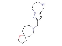 8-(5,6,7,8-tetrahydro-4H-pyrazolo[1,5-a][1,4]diazepin-2-ylmethyl)-1-oxa-8-azaspiro[4.6]undecane