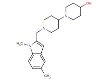 1'-[(1,5-dimethyl-1H-indol-2-yl)methyl]-1,4'-bipiperidin-4-ol