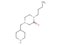 1-butyl-4-(piperidin-4-ylmethyl)piperazin-2-one