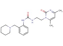 N-[2-(4,6-dimethyl-2-oxopyrimidin-1(2H)-yl)ethyl]-N'-[2-(piperidin-1-ylmethyl)phenyl]urea