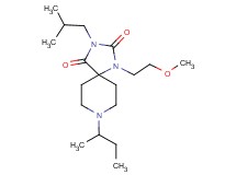 8-sec-butyl-3-isobutyl-1-(2-methoxyethyl)-1,3,8-triazaspiro[4.5]decane-2,4-dione