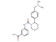 N-[3-(aminocarbonyl)phenyl]-2-{4-[(dimethylamino)methyl]phenyl}piperidine-1-carboxamide
