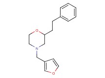 4-(3-furylmethyl)-2-(2-phenylethyl)morpholine