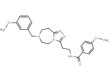 4-methoxy-N-{2-[7-(3-methoxybenzyl)-6,7,8,9-tetrahydro-5H-[1,2,4]triazolo[4,3-d][1,4]diazepin-3-yl]ethyl}benzamide