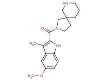 2-[(5-methoxy-3-methyl-1H-indol-2-yl)carbonyl]-2,7-diazaspiro[4.5]decane hydrochloride