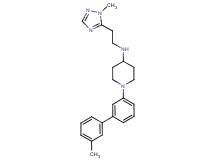 1-(3'-methyl-3-biphenylyl)-N-[2-(1-methyl-1H-1,2,4-triazol-5-yl)ethyl]-4-piperidinamine