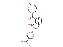 (3aR*,6S*)-2-(4-isopropylphenyl)-7-[(5-oxo-1,4-diazepan-1-yl)carbonyl]-2,3,7,7a-tetrahydro-3a,6-epoxyisoindol-1(6H)-one