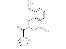 N-(2-methoxybenzyl)-N-propyl-2,5-dihydro-1H-pyrrole-2-carboxamide hydrochloride