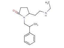 5-[2-(ethylamino)ethyl]-1-(2-phenylpropyl)-2-pyrrolidinone