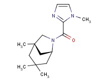 rel-(1S,5R)-1,3,3-trimethyl-6-[(1-methyl-1H-imidazol-2-yl)carbonyl]-6-azabicyclo[3.2.1]octane trifluoroacetate