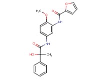 N-{5-[(2-hydroxy-2-phenylpropanoyl)amino]-2-methoxyphenyl}-2-furamide