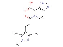 5-[3-(1,3,5-trimethyl-1H-pyrazol-4-yl)propanoyl]-4,5,6,7-tetrahydro-1H-imidazo[4,5-c]pyridine-4-carboxylic acid