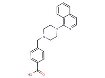 4-[(4-isoquinolin-1-ylpiperazin-1-yl)methyl]benzoic acid
