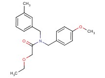 2-ethoxy-N-(4-methoxybenzyl)-N-(3-methylbenzyl)acetamide