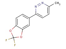 3-(2,2-difluoro-1,3-benzodioxol-5-yl)-6-methylpyridazine