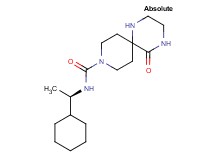 N-[(1R)-1-cyclohexylethyl]-5-oxo-1,4,9-triazaspiro[5.5]undecane-9-carboxamide