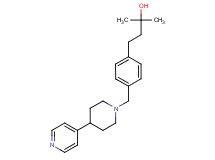 2-methyl-4-(4-{[4-(4-pyridinyl)-1-piperidinyl]methyl}phenyl)-2-butanol