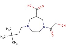 1-(3,3-dimethylbutyl)-4-glycoloyl-1,4-diazepane-6-carboxylic acid