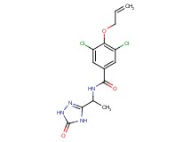 4-(allyloxy)-3,5-dichloro-N-[1-(5-oxo-4,5-dihydro-1H-1,2,4-triazol-3-yl)ethyl]benzamide