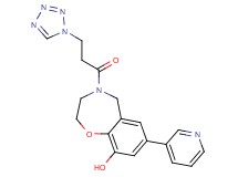 7-pyridin-3-yl-4-[3-(1H-tetrazol-1-yl)propanoyl]-2,3,4,5-tetrahydro-1,4-benzoxazepin-9-ol