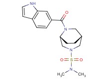 (1R*,5R*)-6-(1H-indol-6-ylcarbonyl)-N,N-dimethyl-3,6-diazabicyclo[3.2.2]nonane-3-sulfonamide