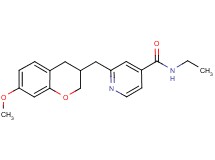 N-ethyl-2-[(7-methoxy-3,4-dihydro-2H-chromen-3-yl)methyl]isonicotinamide