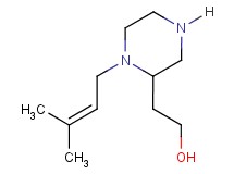 2-[1-(3-methyl-2-buten-1-yl)-2-piperazinyl]ethanol