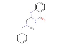 2-{[(3-cyclohexen-1-ylmethyl)(methyl)amino]methyl}-4(3H)-quinazolinone