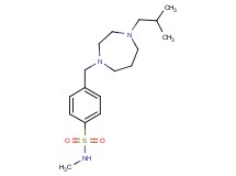 4-[(4-isobutyl-1,4-diazepan-1-yl)methyl]-N-methylbenzenesulfonamide
