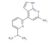 4-(6-isopropylpyridin-2-yl)-1H-pyrrolo[2,3-b]pyridin-6-amine