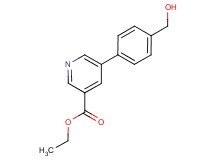 ethyl 5-[4-(hydroxymethyl)phenyl]nicotinate