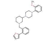 1-{1-[2-(2-furyl)benzyl]-3-piperidinyl}-4-(2-methoxyphenyl)piperazine