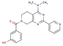 3-{[4-(dimethylamino)-2-pyridin-3-yl-5,8-dihydropyrido[3,4-d]pyrimidin-7(6H)-yl]carbonyl}phenol