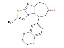 5-(2,3-dihydro-1,4-benzodioxin-6-yl)-2-methyl-5,6,8,9-tetrahydro-7H-[1,3]thiazolo[3',2':1,2]imidazo[4,5-c]azepin-7-one
