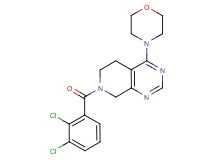 7-(2,3-dichlorobenzoyl)-4-morpholin-4-yl-5,6,7,8-tetrahydropyrido[3,4-d]pyrimidine
