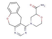 4-(5,11-dihydro[1]benzoxepino[3,4-d]pyrimidin-4-yl)morpholine-2-carboxamide