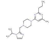 4-{4-[(1-isopropyl-1H-imidazol-2-yl)methyl]piperazin-1-yl}-6-methyl-2-propylpyrimidine