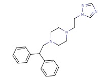 1-(2,2-diphenylethyl)-4-[2-(1H-1,2,4-triazol-1-yl)ethyl]piperazine