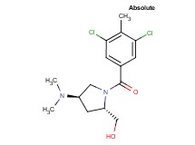 [(2S,4R)-1-(3,5-dichloro-4-methylbenzoyl)-4-(dimethylamino)-2-pyrrolidinyl]methanol