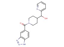 [1-(1H-1,2,3-benzotriazol-5-ylcarbonyl)piperidin-4-yl](pyridin-2-yl)methanol