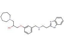 1-(1-azepanyl)-3-[3-({[2-(1H-benzimidazol-2-yl)ethyl]amino}methyl)phenoxy]-2-propanol