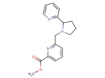 methyl 6-[(2-pyridin-2-ylpyrrolidin-1-yl)methyl]pyridine-2-carboxylate