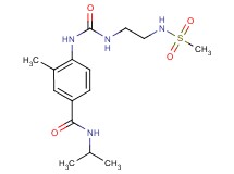 N-isopropyl-3-methyl-4-{[({2-[(methylsulfonyl)amino]ethyl}amino)carbonyl]amino}benzamide