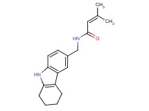 3-methyl-N-(2,3,4,9-tetrahydro-1H-carbazol-6-ylmethyl)but-2-enamide
