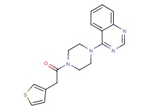4-[4-(3-thienylacetyl)-1-piperazinyl]quinazoline