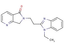 6-[2-(1-ethyl-1H-benzimidazol-2-yl)ethyl]-6,7-dihydro-5H-pyrrolo[3,4-b]pyridin-5-one