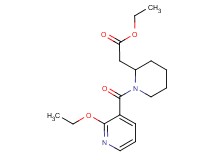 ethyl {1-[(2-ethoxy-3-pyridinyl)carbonyl]-2-piperidinyl}acetate