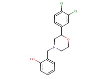 2-{[2-(3,4-dichlorophenyl)morpholin-4-yl]methyl}phenol
